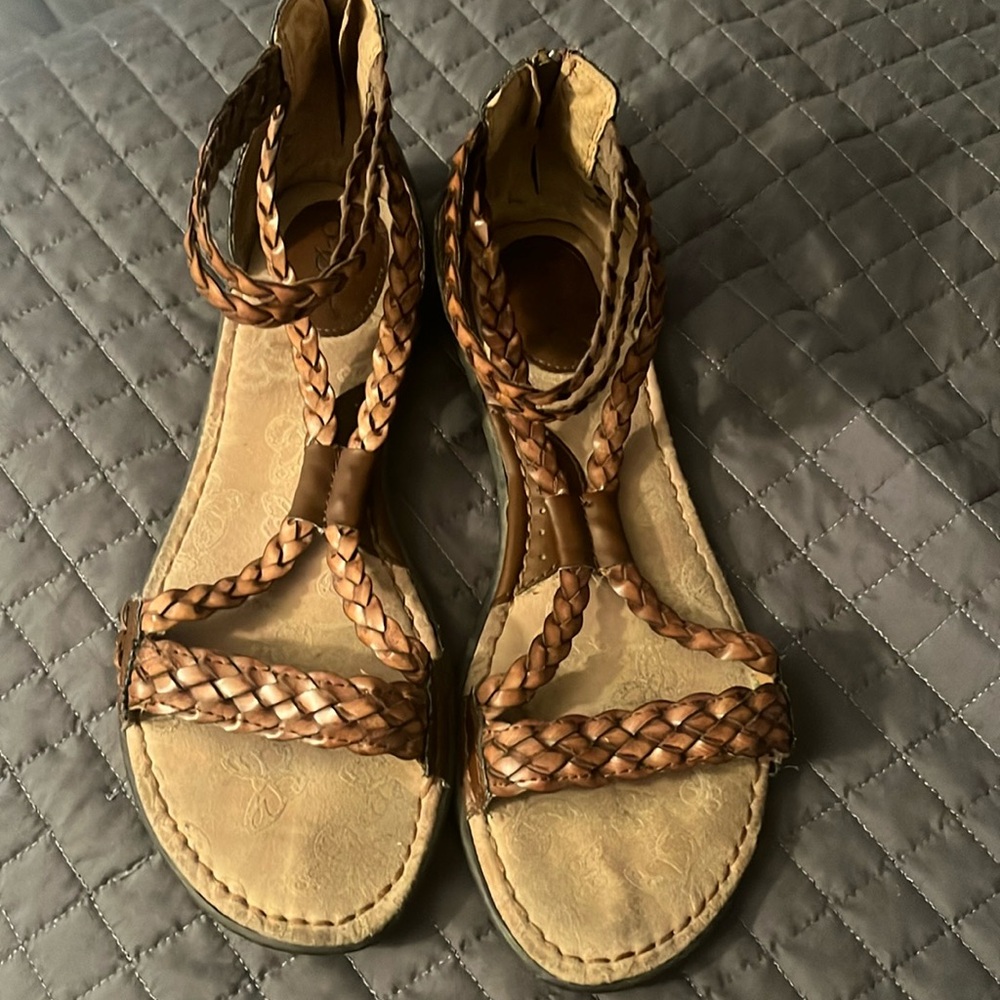 BOC  Brown Gladiator sandals Size 10